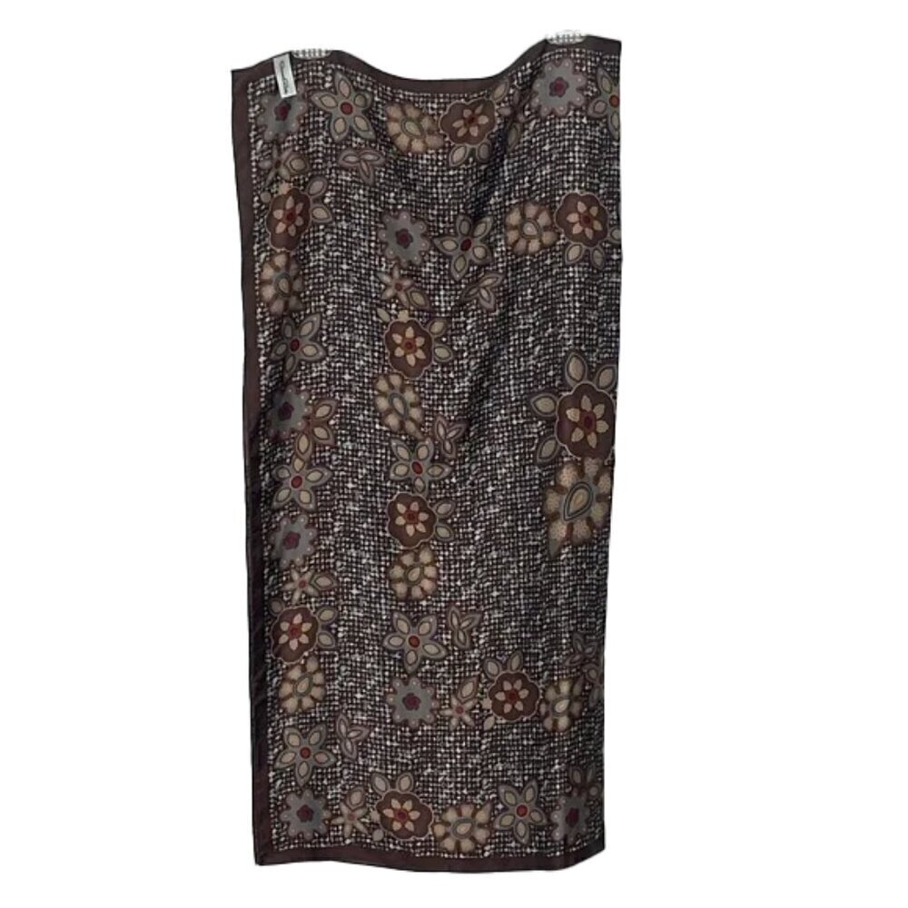 🆕 OSCAR DE LA RENTA 100% Silk Scarf